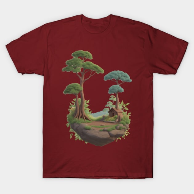 Trees and dreams T-Shirt by HTA DESIGNS